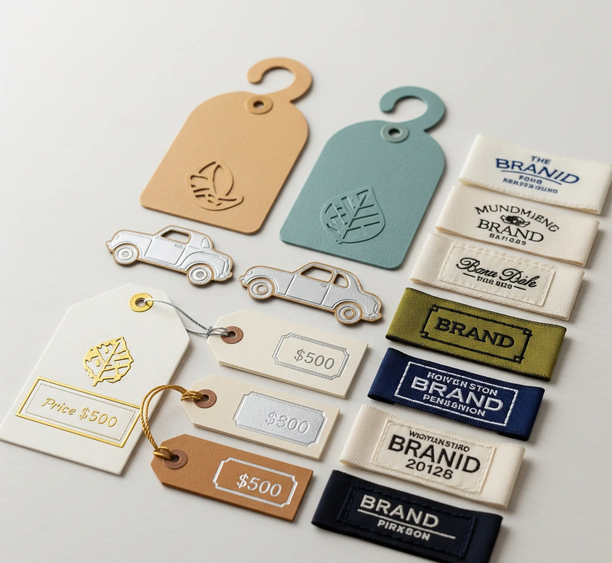 Printed label example